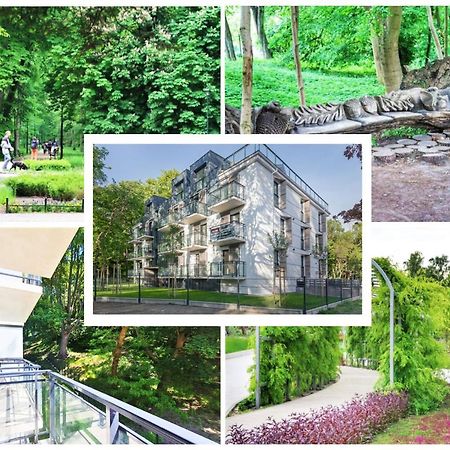 Apartment mit Blick auf den Park - Apartament MARIW MATEJKI 17 z widokiem na park Swinemünde Exterior foto