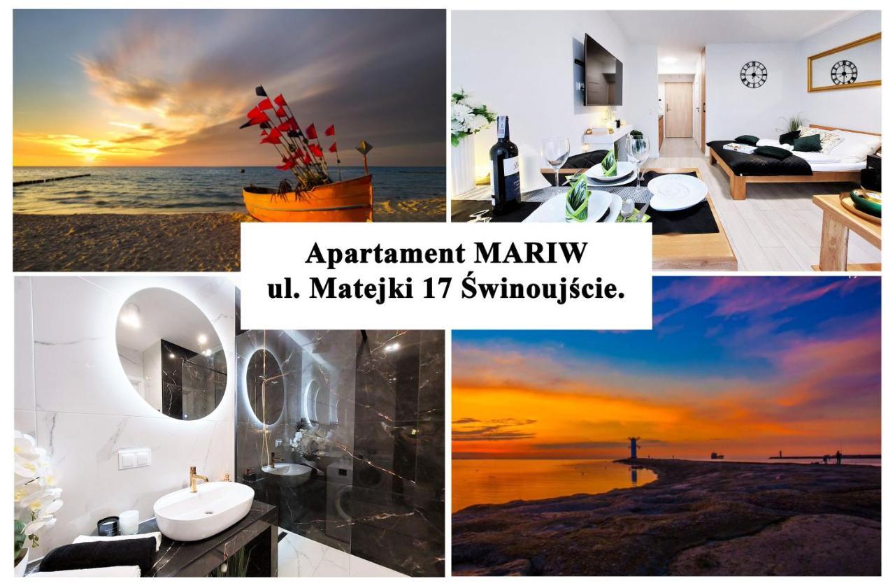 Apartment mit Blick auf den Park - Apartament MARIW MATEJKI 17 z widokiem na park Swinemünde Exterior foto