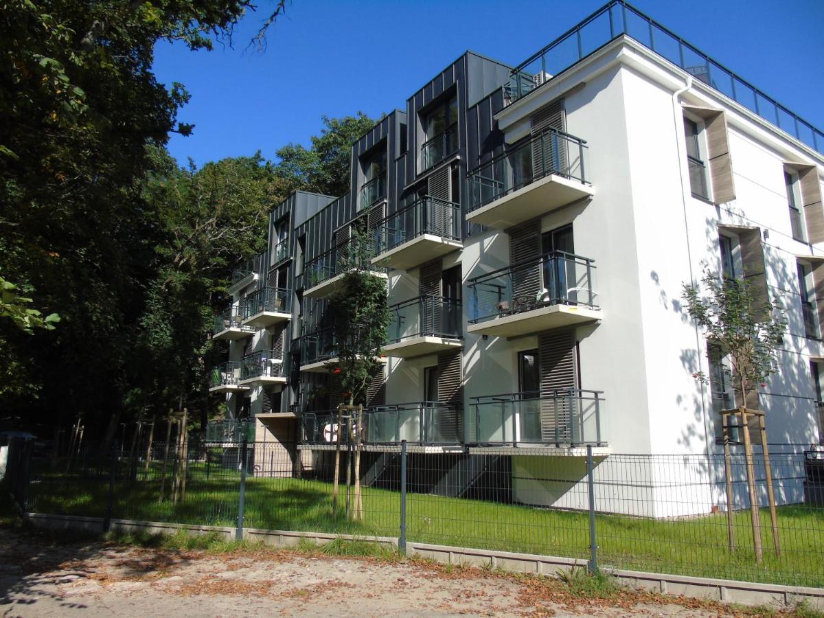Apartment mit Blick auf den Park - Apartament MARIW MATEJKI 17 z widokiem na park Swinemünde Exterior foto