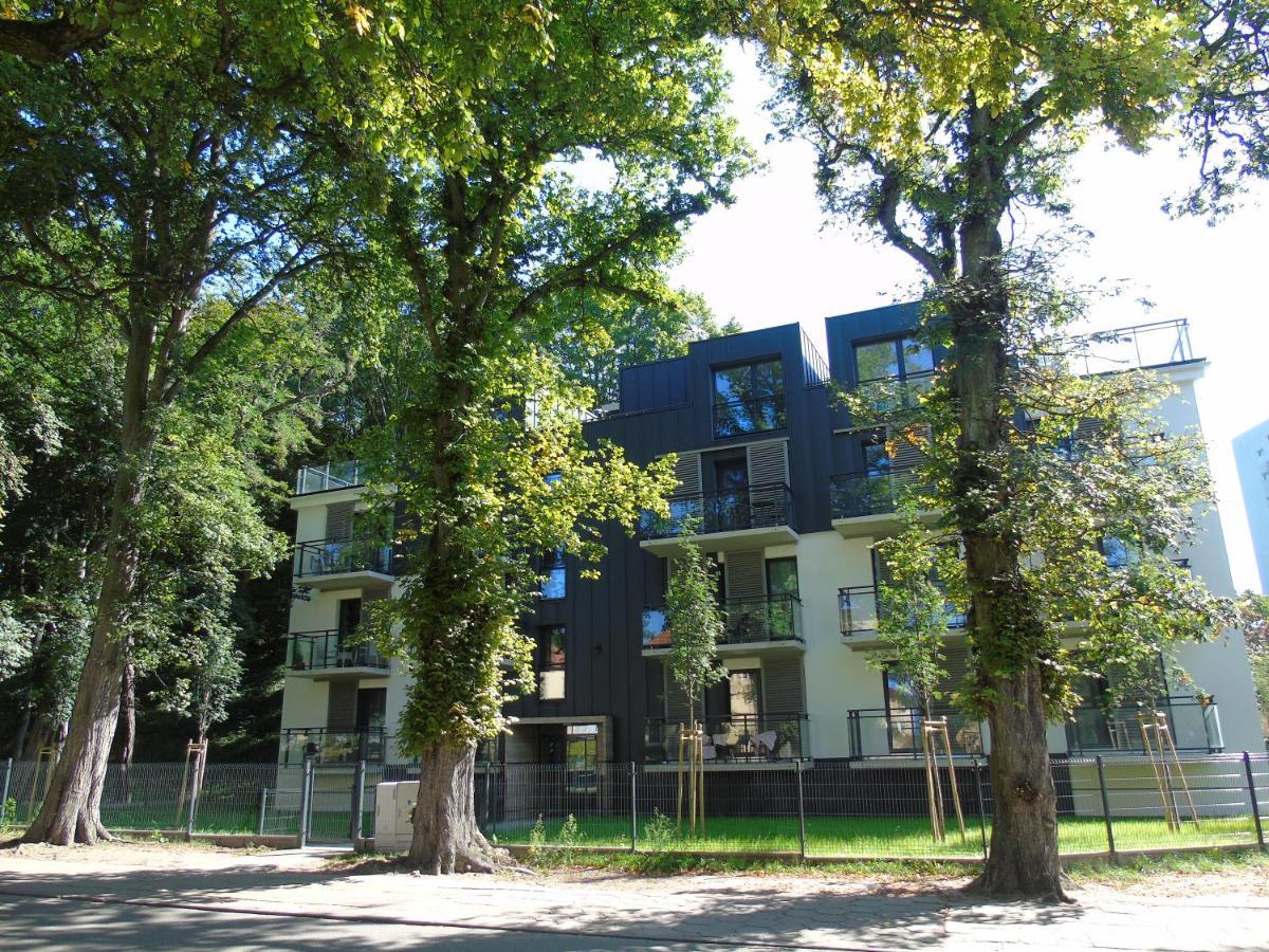 Apartment mit Blick auf den Park - Apartament MARIW MATEJKI 17 z widokiem na park Swinemünde Exterior foto